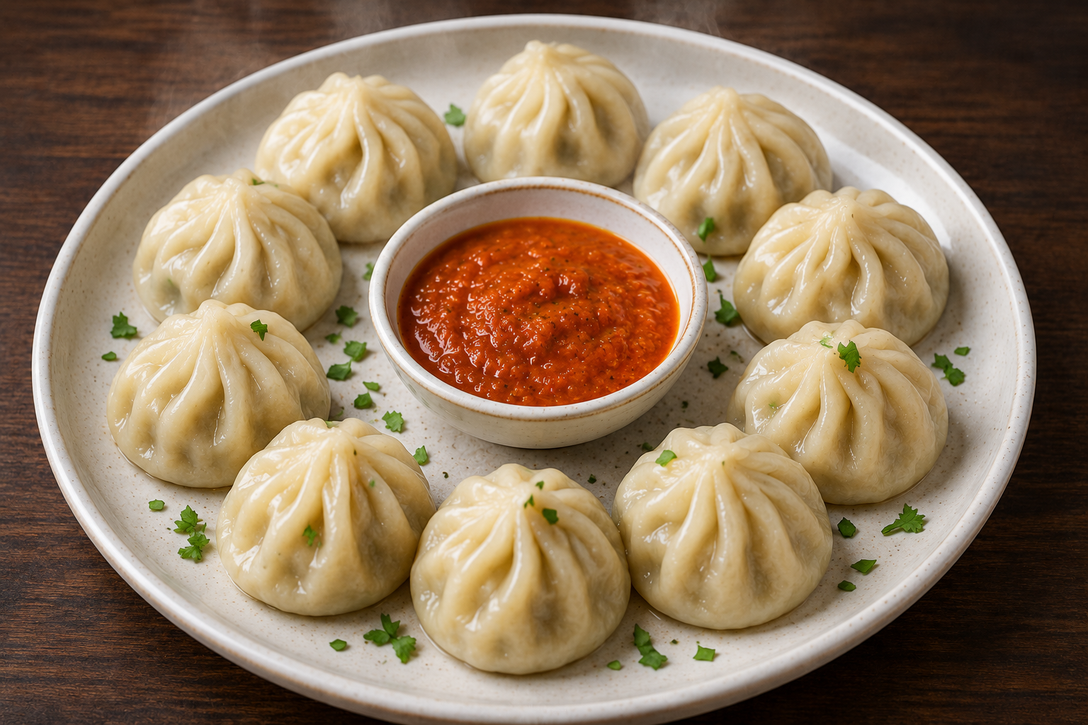 Steamed Momos